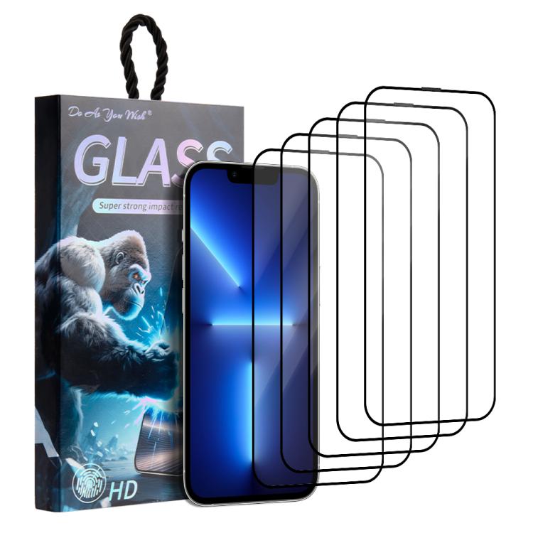 For iPhone 13 Pro / 13 5pcs / Pack Do As You Wish Silk Screen Printed HD Tempered Glass Film(Black)
For iPhone 13 Pro / 13 5pcs / Pack Do As You Wish Silk Screen Printed HD Tempered Glass Film(Black)