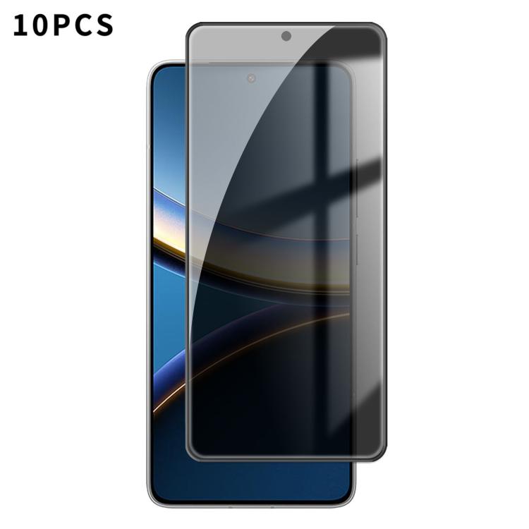 For Xiaomi Poco F7 Pro 10pcs Kalebol High-Aluminum Screen-Printed Full-Coverage Black-Border Privacy Tempered Glass Film
For Xiaomi Poco F7 Pro 10pcs Kalebol High-Aluminum Screen-Printed Full-Coverage Black-Border Privacy Tempered Glass Film