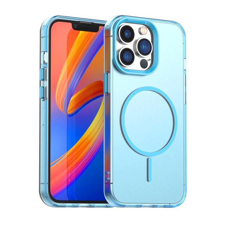 For iPhone 12 Pro Max Candy Fine Circle Magsafe PC Hybrid TPU Phone Case(Blue)
For iPhone 12 Pro Max Candy Fine Circle Magsafe PC Hybrid TPU Phone Case(Blue)