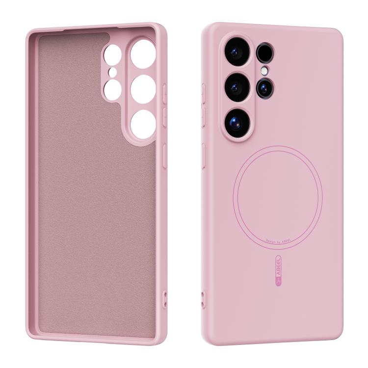 For Samsung Galaxy S25 Ultra 5G ABEEL Skin-friendly Feel Magsafe Liquid Silicone Phone Case(Pink)
For Samsung Galaxy S25 Ultra 5G ABEEL Skin-friendly Feel Magsafe Liquid Silicone Phone Case(Pink)