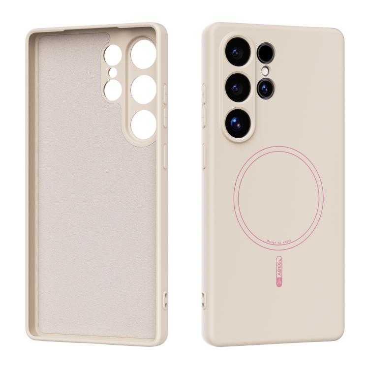 For Samsung Galaxy S25 Ultra 5G ABEEL Skin-friendly Feel Magsafe Liquid Silicone Phone Case(Yellow)
For Samsung Galaxy S25 Ultra 5G ABEEL Skin-friendly Feel Magsafe Liquid Silicone Phone Case(Yellow)