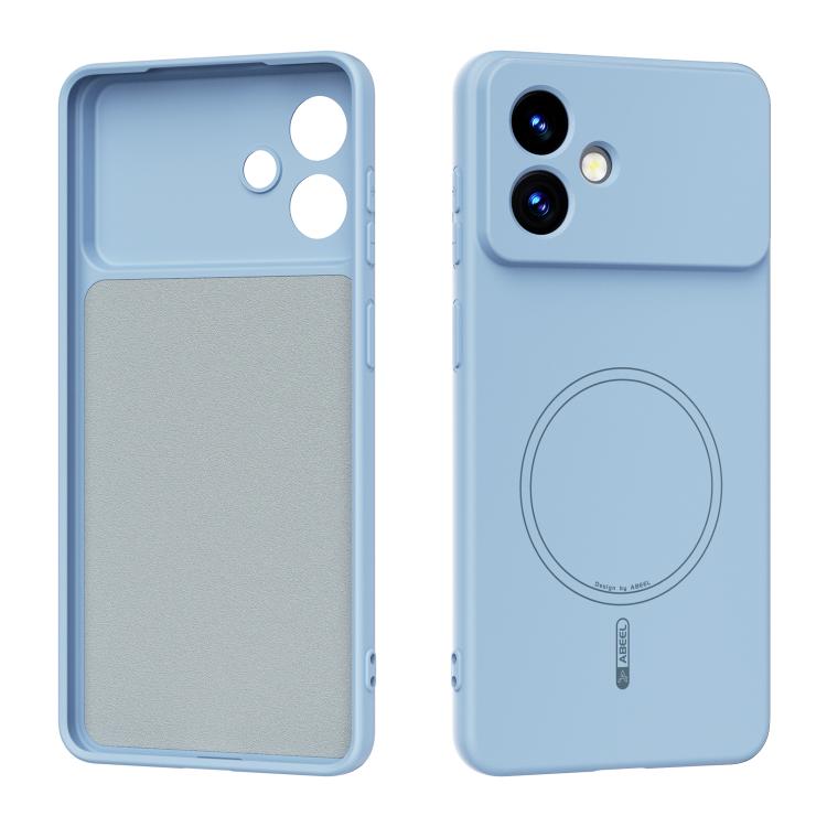For Samsung Galaxy S26 Edge 5G ABEEL Skin-friendly Feel Magsafe Liquid Silicone Phone Case(Sky Blue)
For Samsung Galaxy S26 Edge 5G ABEEL Skin-friendly Feel Magsafe Liquid Silicone Phone Case(Sky Blue)