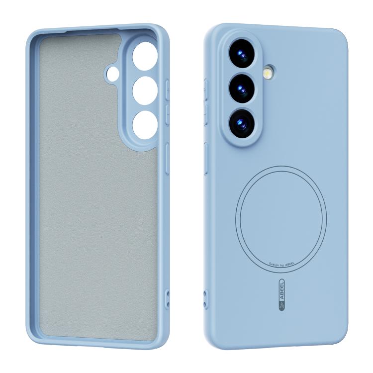 For Samsung Galaxy S26 5G ABEEL Skin-friendly Feel Magsafe Liquid Silicone Phone Case(Sky Blue)
For Samsung Galaxy S26 5G ABEEL Skin-friendly Feel Magsafe Liquid Silicone Phone Case(Sky Blue)