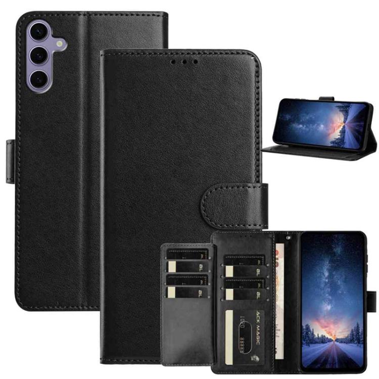 For Samsung Galaxy S25 5G Lambskin 8-card Slot Leather Phone Case(Black)
For Samsung Galaxy S25 5G Lambskin 8-card Slot Leather Phone Case(Black)