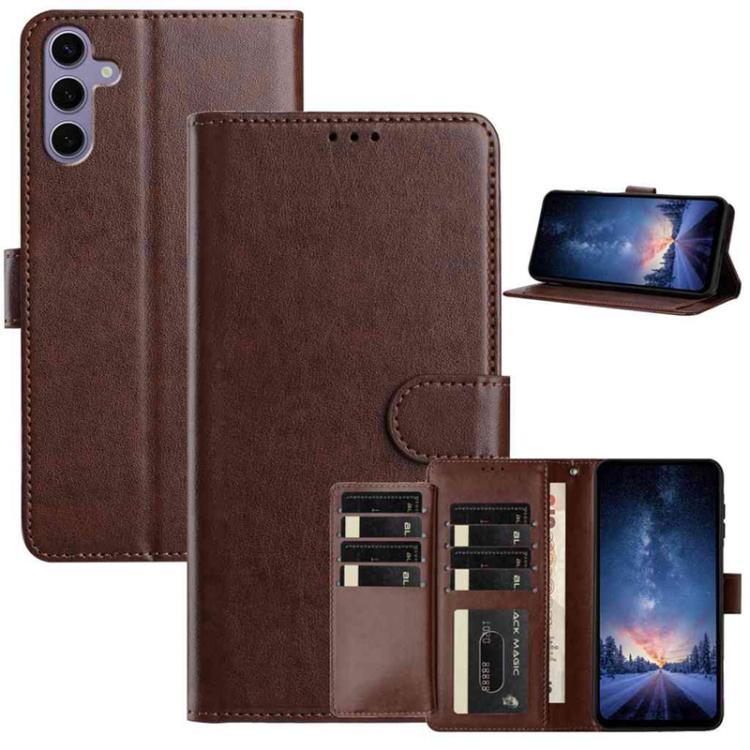 For Samsung Galaxy S24 5G Lambskin 8-card Slot Leather Phone Case(Brown)
For Samsung Galaxy S24 5G Lambskin 8-card Slot Leather Phone Case(Brown)