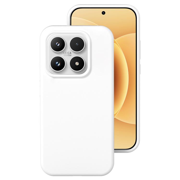 For Xiaomi 17 Liquid Silicone Skin-friendly Shockproof Phone Case(White)
For Xiaomi 17 Liquid Silicone Skin-friendly Shockproof Phone Case(White)