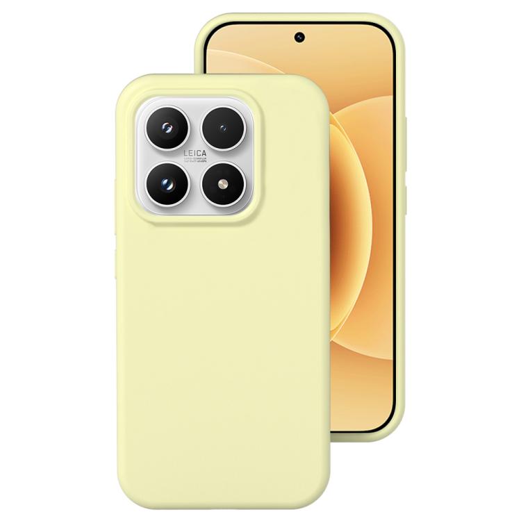 For Xiaomi 17 Liquid Silicone Skin-friendly Shockproof Phone Case(Cream Yellow)
For Xiaomi 17 Liquid Silicone Skin-friendly Shockproof Phone Case(Cream Yellow)