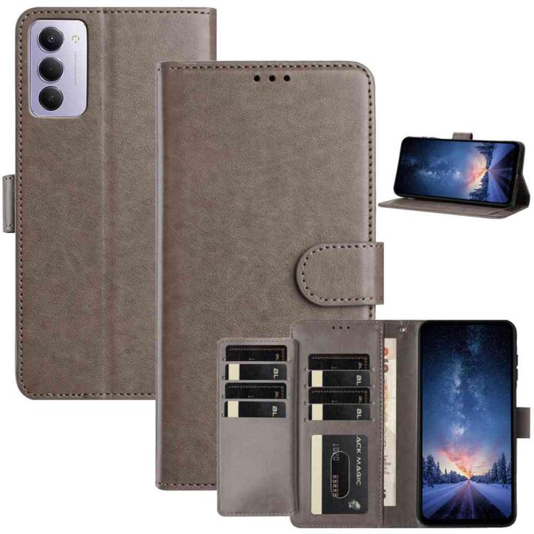 For Redmi 15 5G / 4G EU 171mm Lambskin 8-card Slot Leather Phone Case(Grey)
For Redmi 15 5G / 4G EU 171mm Lambskin 8-card Slot Leather Phone Case(Grey)