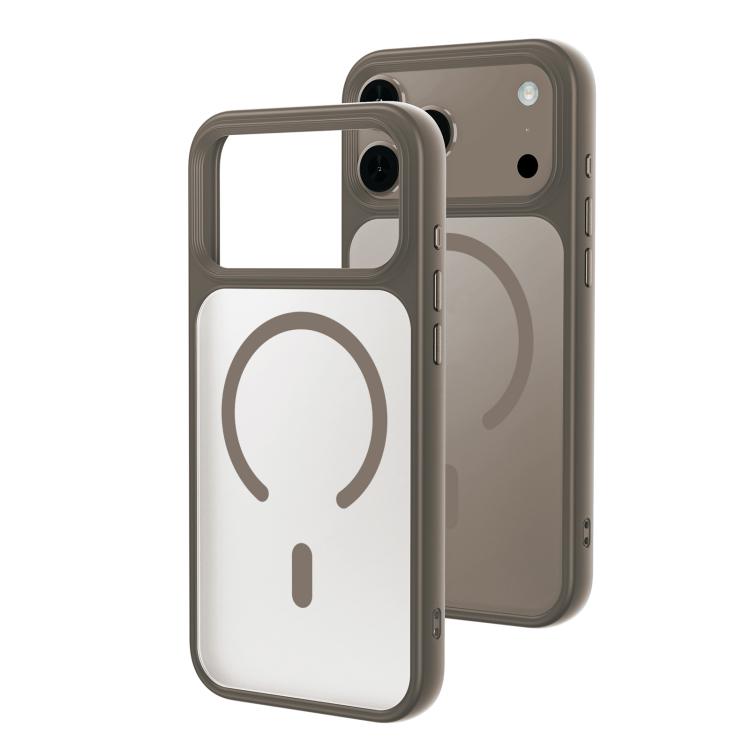 For iPhone 17 Pro Oil-spray Skin Feel MagSafe PC Hybrid TPU Phone Case(Titanium Gray)
For iPhone 17 Pro Oil-spray Skin Feel MagSafe PC Hybrid TPU Phone Case(Titanium Gray)