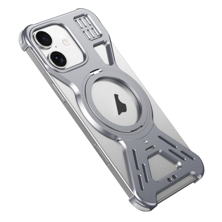 For iPhone 17 Armor 360 Holder Frameless Alloy MagSafe Phone Case(Space Gray)
For iPhone 17 Armor 360 Holder Frameless Alloy MagSafe Phone Case(Space Gray)
