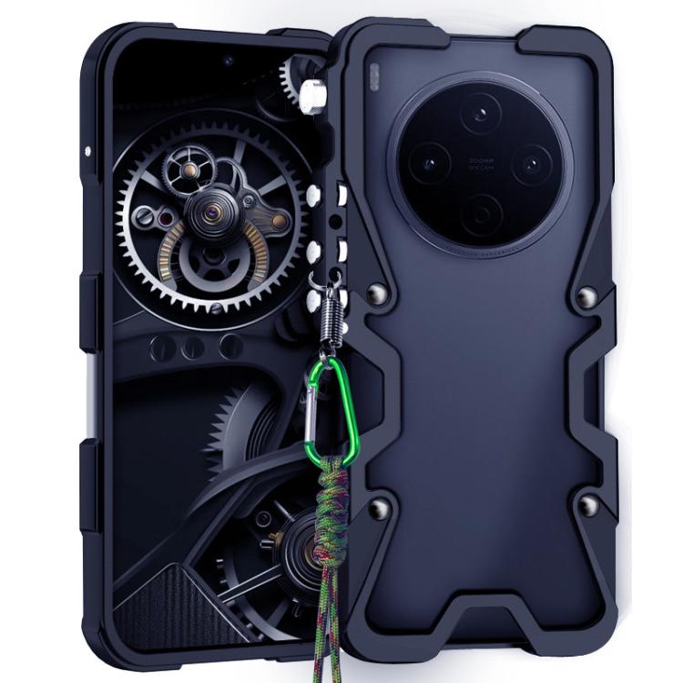 For vivo Y500 Pro Trigger Design Hollow Metal Frame Phone Case with Lanyard(Black)
For vivo Y500 Pro Trigger Design Hollow Metal Frame Phone Case with Lanyard(Black)