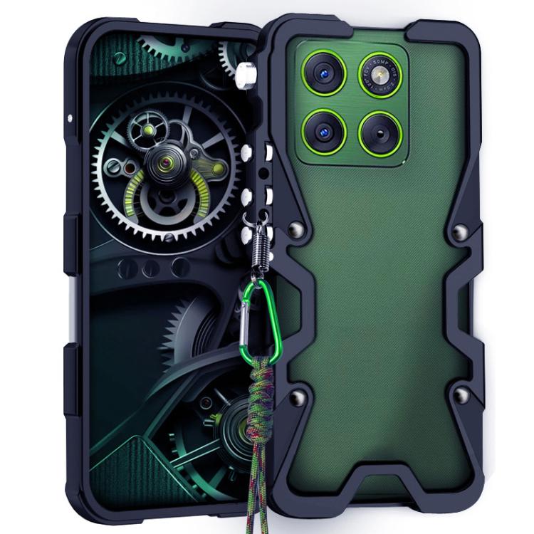 For Motorola Edge 70 Fusion+ Trigger Design Hollow Metal Frame Phone Case with Lanyard(Black)
For Motorola Edge 70 Fusion+ Trigger Design Hollow Metal Frame Phone Case with Lanyard(Black)