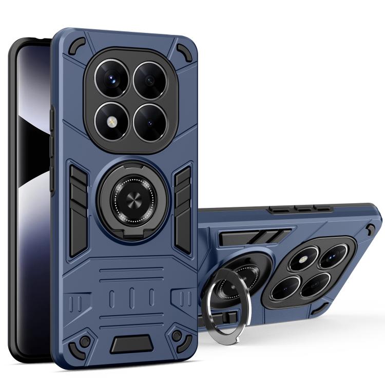 For Redmi Note 14 Pro 4G / 5G Rotating Holder TPU Hybrid PC Phone Case(Royal Blue)
For Redmi Note 14 Pro 4G / 5G Rotating Holder TPU Hybrid PC Phone Case(Royal Blue)