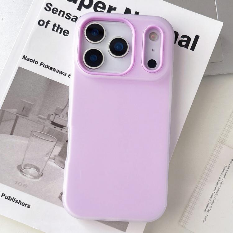For iPhone 17 Pro Jelly Color Matte Feel PC Hybrid TPU Phone Case(Purple)
For iPhone 17 Pro Jelly Color Matte Feel PC Hybrid TPU Phone Case(Purple)
