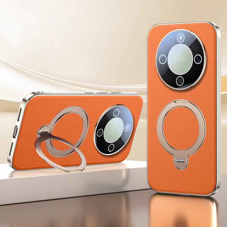 For Honor X70 5G Skin Feel Leather Texture Cooling MagSafe Phone Case with 360 Degrees Rotating Holder(Orange)
For Honor X70 5G Skin Feel Leather Texture Cooling MagSafe Phone Case with 360 Degrees Rotating Holder(Orange)