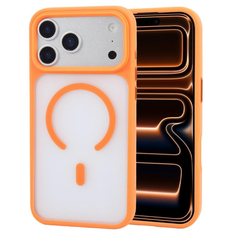 For iPhone 17 Pro GEBEI Jazz Series Skin Feel Frosted MagSafe Phone Case(Orange)
For iPhone 17 Pro GEBEI Jazz Series Skin Feel Frosted MagSafe Phone Case(Orange)
