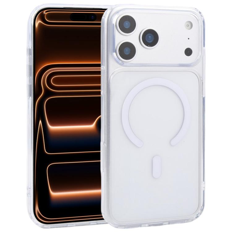 For iPhone 17 Pro Max GEBEI Jazz Series MagSafe Clear Acrylic Phone Case(Transparent)
For iPhone 17 Pro Max GEBEI Jazz Series MagSafe Clear Acrylic Phone Case(Transparent)