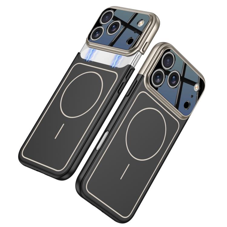 For iPhone 17 Pro Max GKK Color Master Splicing MagSafe Magnetic Frame Phone Case(Grey Black)
For iPhone 17 Pro Max GKK Color Master Splicing MagSafe Magnetic Frame Phone Case(Grey Black)