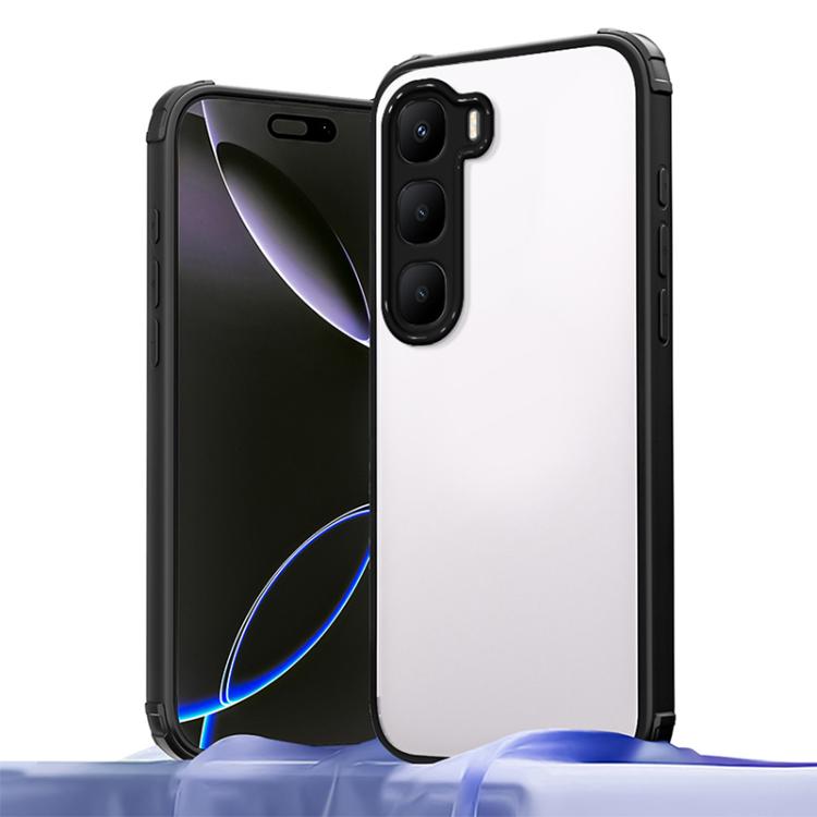 For Infinix Hot 60 / 60i 4G Four Corners Shield Shockproof TPU Hybrid PC Phone Case(Black)
For Infinix Hot 60 / 60i 4G Four Corners Shield Shockproof TPU Hybrid PC Phone Case(Black)