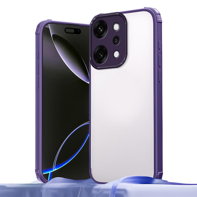 For OPPO Reno14 Pro Global Four Corners Shield Shockproof TPU Hybrid PC Phone Case(Purple)
For OPPO Reno14 Pro Global Four Corners Shield Shockproof TPU Hybrid PC Phone Case(Purple)