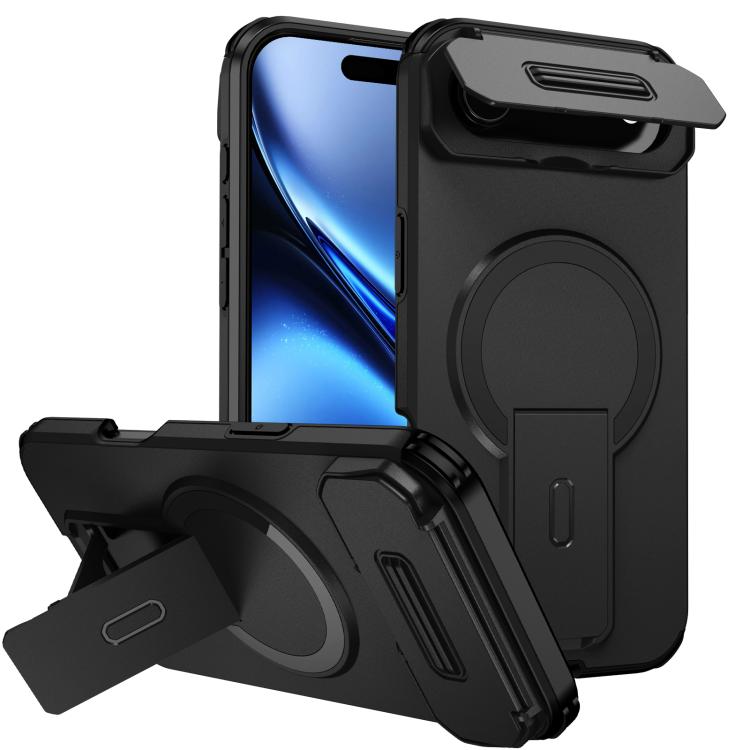 For iPhone Air Sliding Camshield MagSafe Holder Phone Case(Black)
For iPhone Air Sliding Camshield MagSafe Holder Phone Case(Black)