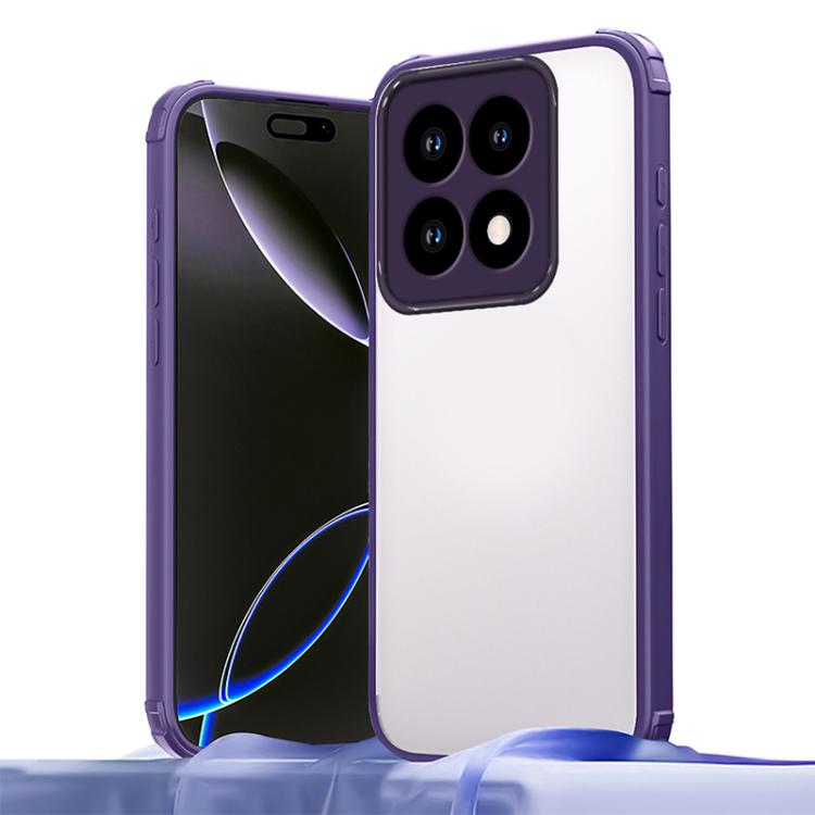 For Xiaomi 15T 5G Four Corners Shield Shockproof TPU Hybrid PC Phone Case(Purple)
For Xiaomi 15T 5G Four Corners Shield Shockproof TPU Hybrid PC Phone Case(Purple)