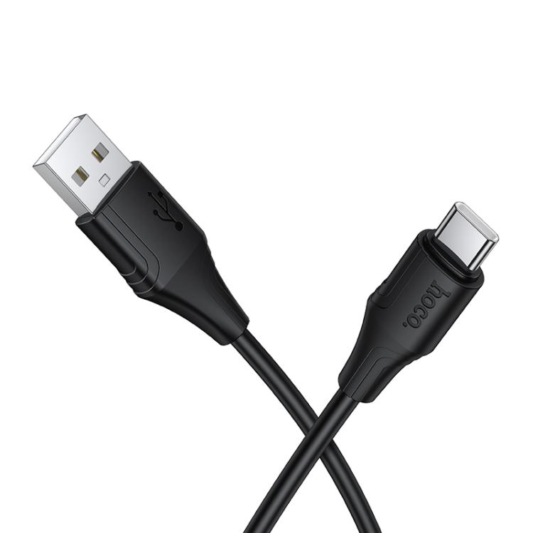 hoco X124 USB-A to USB-C / Type-C Bien 3A Silicone Charging Data Cable, Length: 1m(Black)
hoco X124 USB-A to USB-C / Type-C Bien 3A Silicone Charging Data Cable, Length: 1m(Black)