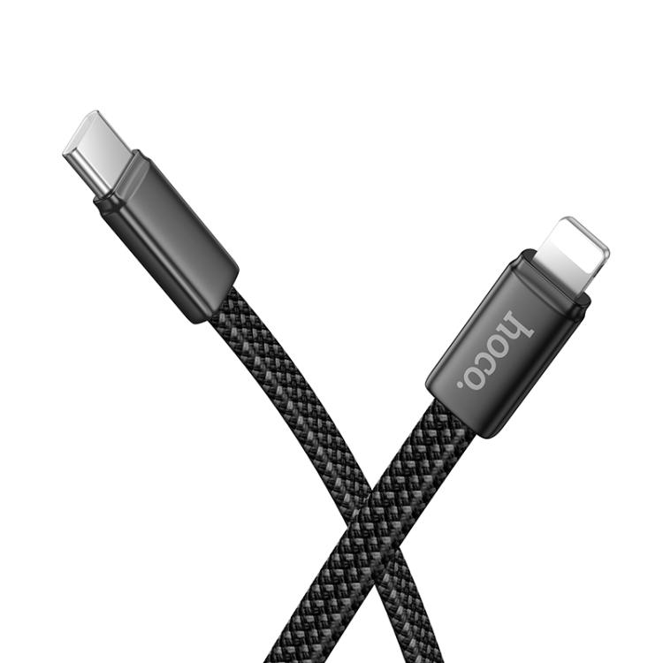 hoco X125 USB-C / Type-C to 8 Pin Exceso PD30W Charging Data Cable, Length: 1m(Black)
hoco X125 USB-C / Type-C to 8 Pin Exceso PD30W Charging Data Cable, Length: 1m(Black)