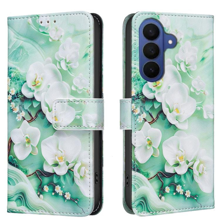 For Galaxy S26 FE 5G BF42 Color Painting Leather Phone Case(Pink Flower)
For Galaxy S26 FE 5G BF42 Color Painting Leather Phone Case(Pink Flower)