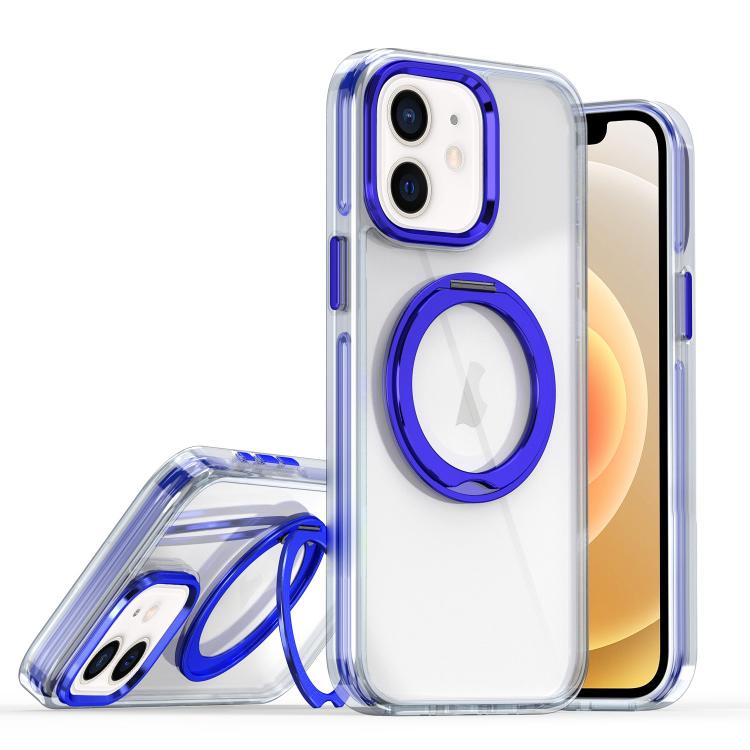 For iPhone 12 / 12 Pro Magnetic 360 Degree Rotating Holder Phone Case(Blue)
For iPhone 12 / 12 Pro Magnetic 360 Degree Rotating Holder Phone Case(Blue)