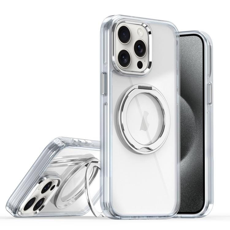 For iPhone 15 Pro Magnetic 360 Degree Rotating Holder Phone Case(White)
For iPhone 15 Pro Magnetic 360 Degree Rotating Holder Phone Case(White)