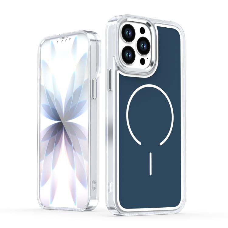 For iPhone 13 Pro Max Bright Shadow Two-color MagSafe Magnetic Phone Case(Blue)
For iPhone 13 Pro Max Bright Shadow Two-color MagSafe Magnetic Phone Case(Blue)