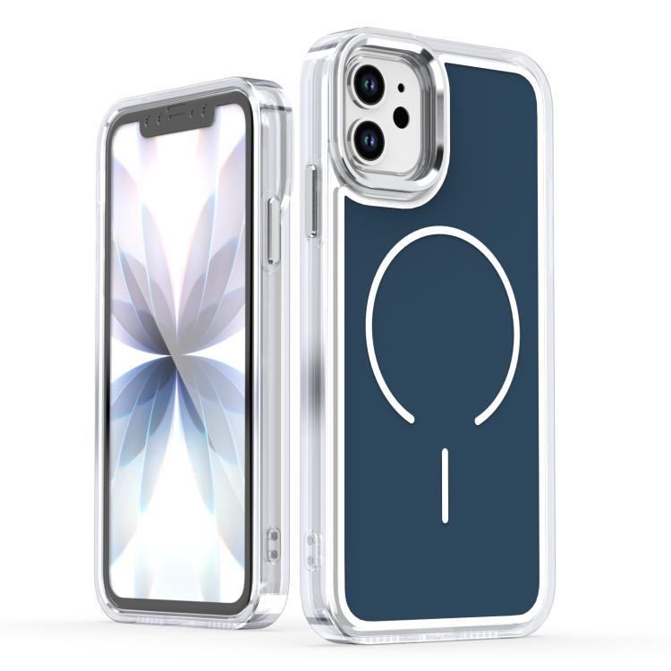 For iPhone 11 Bright Shadow Two-color MagSafe Magnetic Phone Case(Blue)
For iPhone 11 Bright Shadow Two-color MagSafe Magnetic Phone Case(Blue)