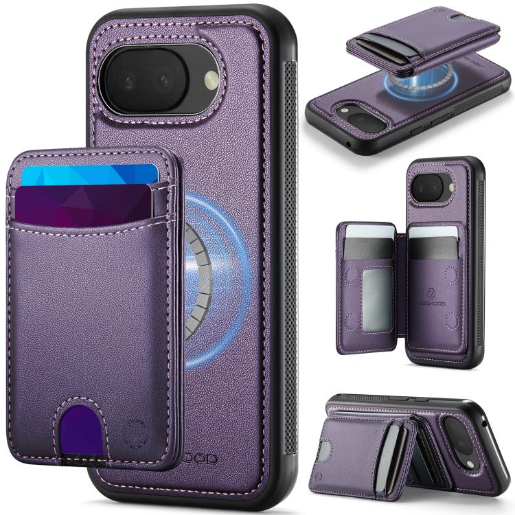 For Google Pixel 10a JEEHOOD J10 Flip Card Bag MagSafe Split RFID Leather Phone Case(Purple)
For Google Pixel 10a JEEHOOD J10 Flip Card Bag MagSafe Split RFID Leather Phone Case(Purple)