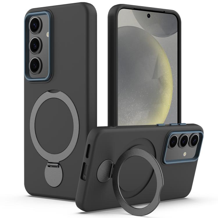 For Samsung Galaxy S24+ / S25+ 5G Gen1.5 Pivot Ring Holder TPU Hybrid PC Phone Case(Black)
For Samsung Galaxy S24+ / S25+ 5G Gen1.5 Pivot Ring Holder TPU Hybrid PC Phone Case(Black)