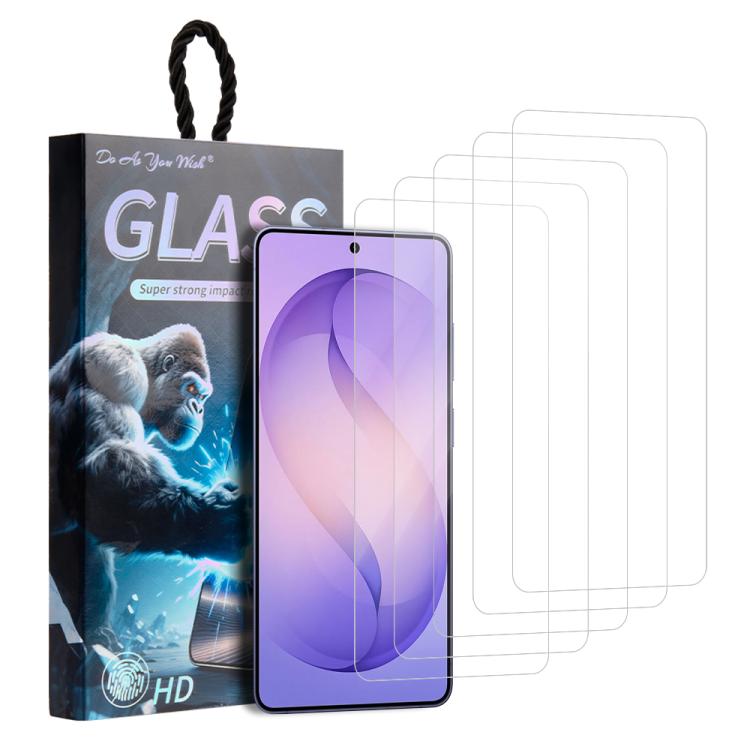 For Galaxy S26 Ultra 5G 5pcs / Pack Do As You Wish HD Tempered Glass Film(Transparent)
For Galaxy S26 Ultra 5G 5pcs / Pack Do As You Wish HD Tempered Glass Film(Transparent)