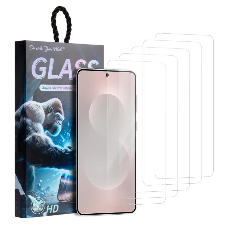 For Samsung Galaxy S25 Edge 5G 5pcs / Pack Do As You Wish HD Tempered Glass Film(Transparent)
For Samsung Galaxy S25 Edge 5G 5pcs / Pack Do As You Wish HD Tempered Glass Film(Transparent)