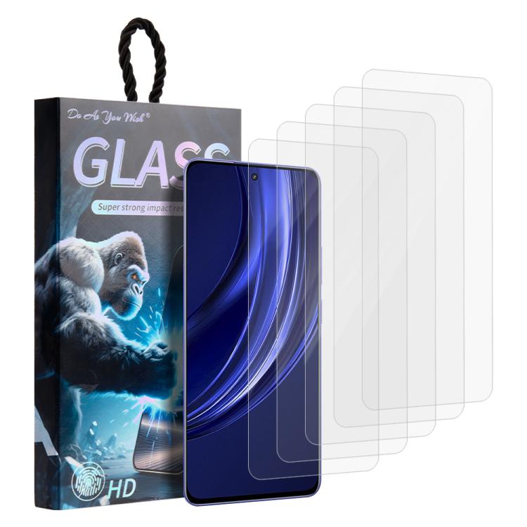 For Realme P1 Speed 5pcs / Pack Do As You Wish HD Tempered Glass Film(Transparent)
For Realme P1 Speed 5pcs / Pack Do As You Wish HD Tempered Glass Film(Transparent)