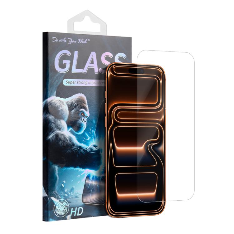 For iPhone 17 Pro Do As You Wish HD Tempered Glass Film(Transparent)
For iPhone 17 Pro Do As You Wish HD Tempered Glass Film(Transparent)