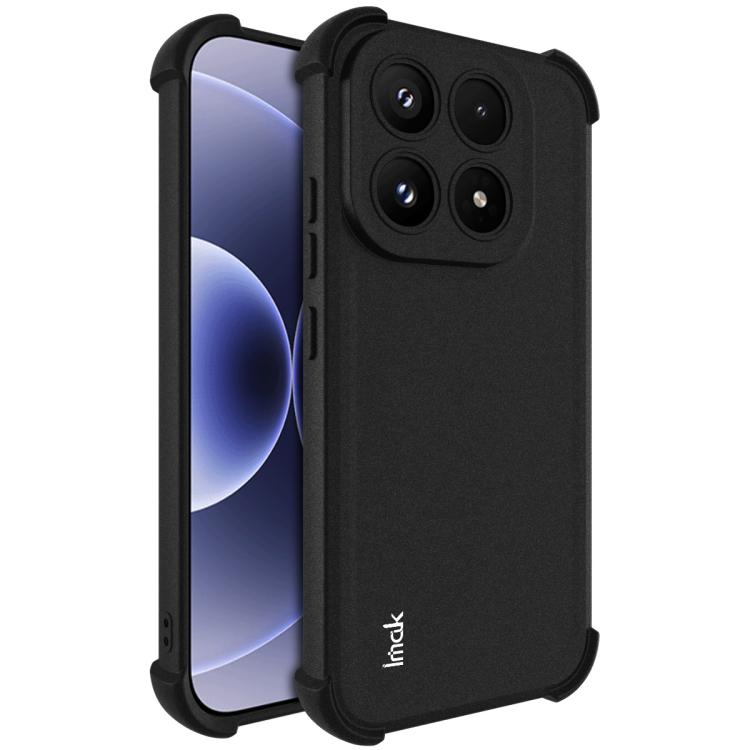 For Xiaomi 17 imak Shockproof Airbag TPU Phone Case(Matte Black)
For Xiaomi 17 imak Shockproof Airbag TPU Phone Case(Matte Black)