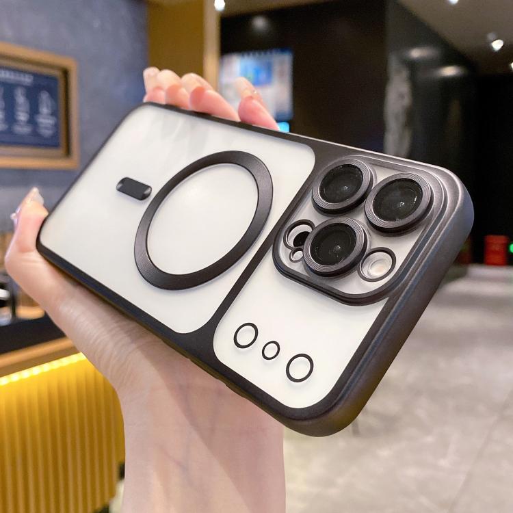 For iPhone 13 Pro Max Change to 17 Series Magnetic MagSafe Frosted TPU Phone Case(Black)
For iPhone 13 Pro Max Change to 17 Series Magnetic MagSafe Frosted TPU Phone Case(Black)