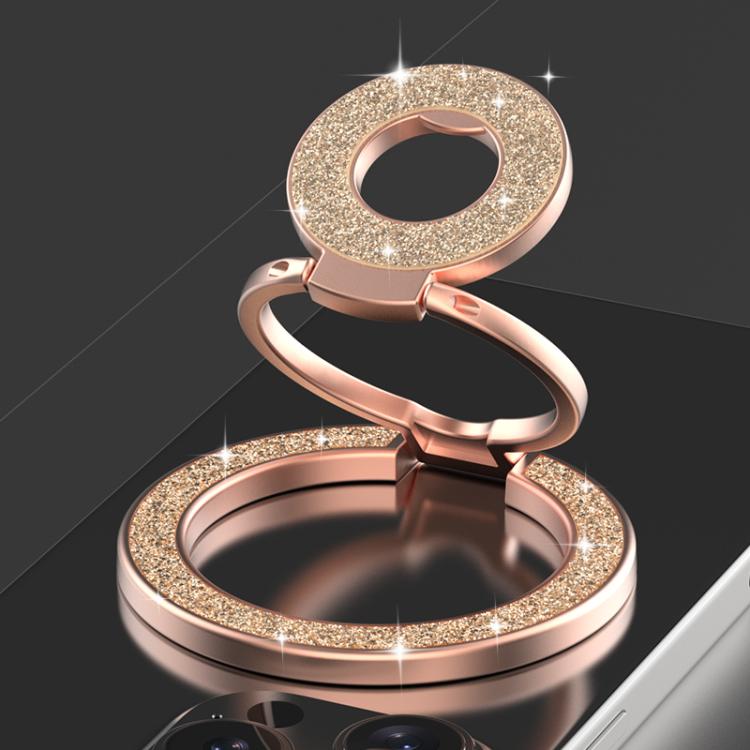Glitter Triple Fold Double-Sided Magnetic MagSafe Metal Phone Holder(Rose Gold)
Glitter Triple Fold Double-Sided Magnetic MagSafe Metal Phone Holder(Rose Gold)