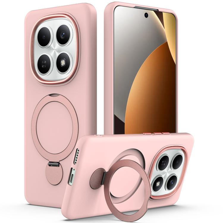For Redmi Note 15 Global / Poco M8 5G Gen1.5 Pivot Ring Holder TPU Hybrid PC Phone Case(Pink)
For Redmi Note 15 Global / Poco M8 5G Gen1.5 Pivot Ring Holder TPU Hybrid PC Phone Case(Pink)