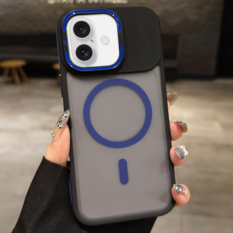 For iPhone 17 Skin Feel Frosted Metal Lens Holder MagSafe Magnetic Phone Case(Dark Blue)
For iPhone 17 Skin Feel Frosted Metal Lens Holder MagSafe Magnetic Phone Case(Dark Blue)
