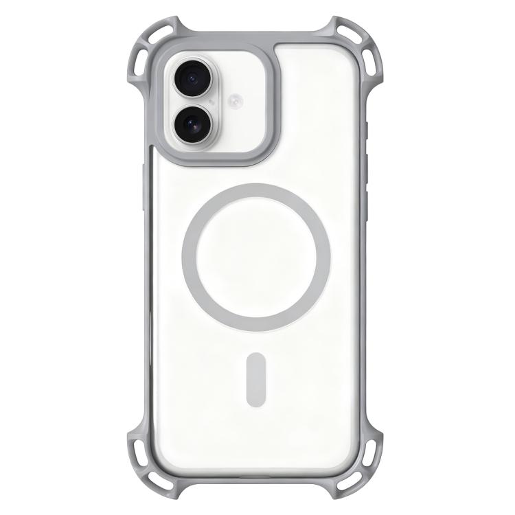 For iPhone 17 Drone-Style Four-Corner Shockproof Acrylic MagSafe Phone Case(Titanium Gray)
For iPhone 17 Drone-Style Four-Corner Shockproof Acrylic MagSafe Phone Case(Titanium Gray)