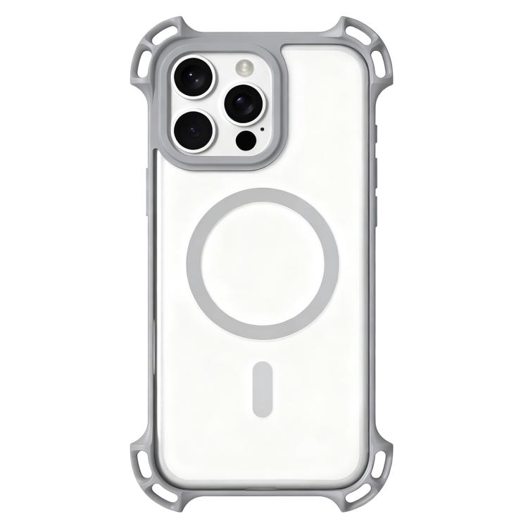 For iPhone 16 Pro Max Drone-Style Four-Corner Shockproof Acrylic MagSafe Phone Case(Titanium Gray)
For iPhone 16 Pro Max Drone-Style Four-Corner Shockproof Acrylic MagSafe Phone Case(Titanium Gray)