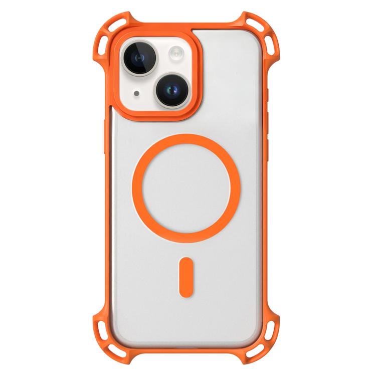 For iPhone 14 Plus Drone-Style Four-Corner Shockproof Acrylic MagSafe Phone Case(Orange)
For iPhone 14 Plus Drone-Style Four-Corner Shockproof Acrylic MagSafe Phone Case(Orange)