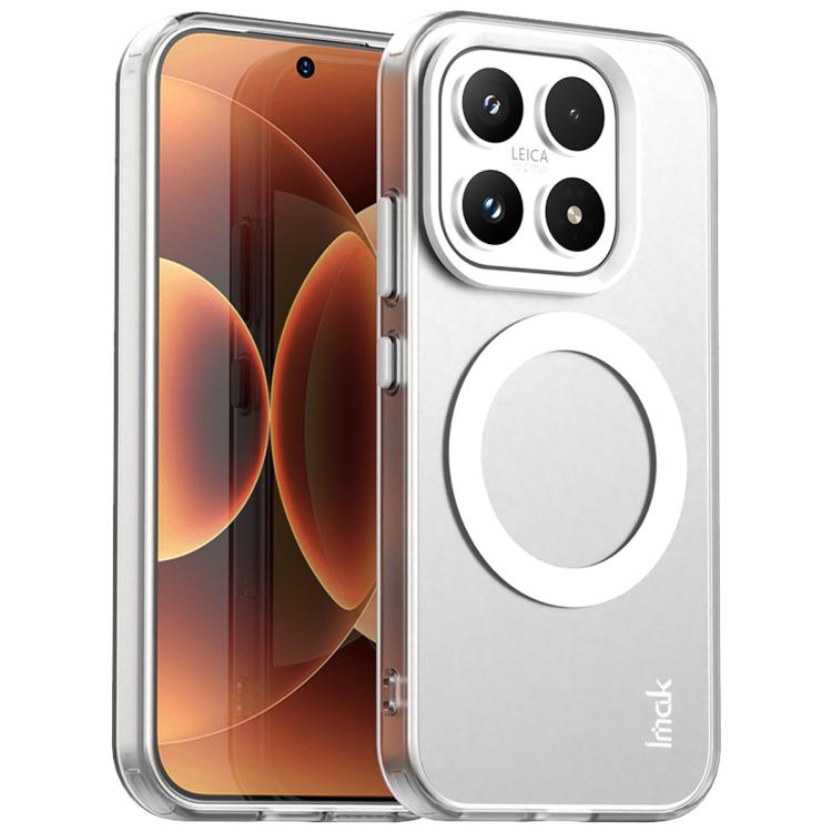 For Xiaomi 17 IMAK Chocolate Series TPU + PET MagSafe Phone Case(White)
For Xiaomi 17 IMAK Chocolate Series TPU + PET MagSafe Phone Case(White)