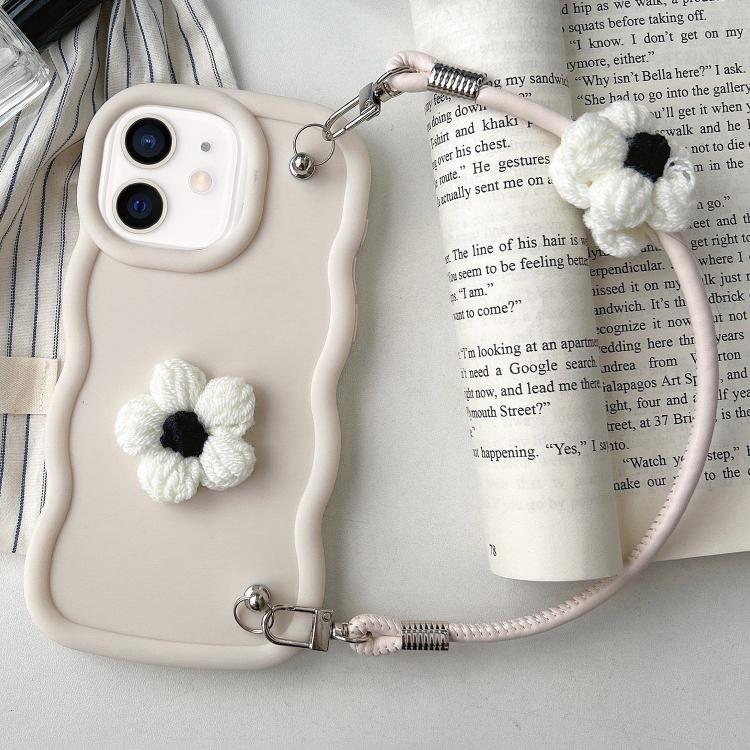 For iPhone 11 Plush Flower Wavy TPU Phone Case with Lanyard(White)
For iPhone 11 Plush Flower Wavy TPU Phone Case with Lanyard(White)