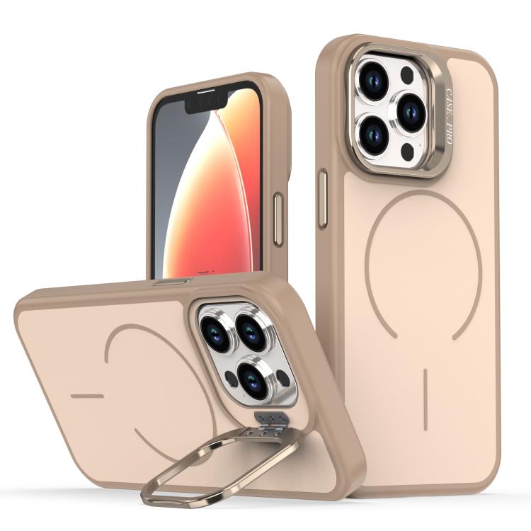 For iPhone 13 Pro Max Bright Color Contrast Skin-feel Camera Bracket Magsafe Phone Case(Desert Gold)
For iPhone 13 Pro Max Bright Color Contrast Skin-feel Camera Bracket Magsafe Phone Case(Desert Gold)